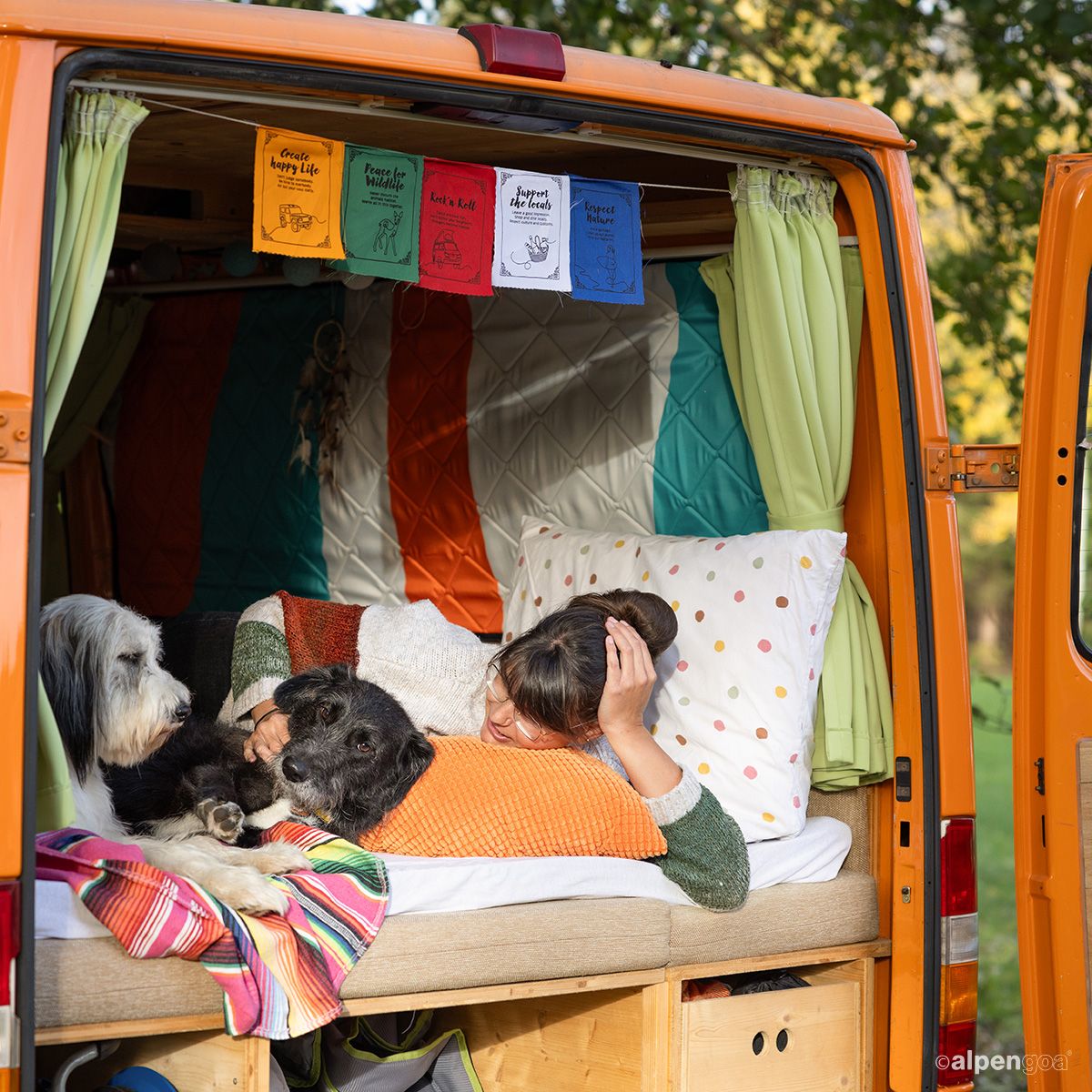 vanlife fähnchen Beispiel